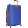 imageSteve Madden Designer Luggage Collection  Expandable 28 Inch Softside Bag for Men ampamp Women  Durable Lightweight Checked Suitcase with 4Rolling Spinner Wheels Global PurpleGlobal Blue