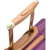 imageSteve Madden DesignerGepckkollektion 4teiliges SoftsideKofferSet ReiseSet enthlt eine Tragetasche 508 cm Handgepck 61 cm und 711 cm Karierte KofferPurple