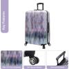 imageSteve Madden Luggage Collection  24 Inch Scratch Resistant ABSPC Hardside Midsized Suitcase  Durable Lightweight Bag with 8Rolling Spinner Wheels Diamond