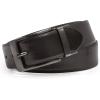 imageSteve Madden Reversible Mens Dress Casual Every Day Leather BeltBlackBrown Burnished