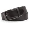 imageSteve Madden Reversible Mens Dress Casual Every Day Leather BeltBlackBrown Burnished