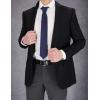 imageSteve Madden Reversible Mens Dress Casual Every Day Leather BeltBlackBrown Edge Stitch