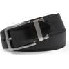 imageSteve Madden Reversible Mens Dress Casual Every Day Leather BeltCognacBlack Feather Edge