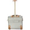 imagesteve madden Designer 15 Inch Carry on Suitcase Small Weekender Overnight Business Travel Luggage Lightweight 2 Rolling Spinner Wheels Under Seat Bag for Women Harlo BlackHarlo Gray