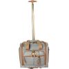 imagesteve madden Designer 15 Inch Carry on Suitcase Small Weekender Overnight Business Travel Luggage Lightweight 2 Rolling Spinner Wheels Under Seat Bag for Women Harlo BlackHarlo Gray