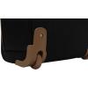 imagesteve madden Designer 15 Inch Carry on Suitcase Small Weekender Overnight Business Travel Luggage Lightweight 2 Rolling Spinner Wheels Under Seat Bag for Women Harlo BlackHarlo Black