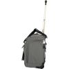 imagesteve madden Designer 15 Inch Carry on Suitcase Small Weekender Overnight Business Travel Luggage Lightweight 2 Rolling Spinner Wheels Under Seat Bag for Women Harlo BlackPeekaboo Grey