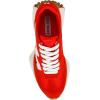 imageSteve Madden Womens Campo SneakerRedWhite