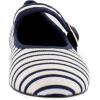imageSteve Madden Womens Dory Ballet FlatNavyWhite Satin