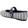 imageSteve Madden Womens Dory Ballet FlatNavyWhite Satin