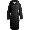 imageMadden Girl Womens Maxi Puffer Jacket  Long Quilted Puffer Coat Sizes S3XBlack