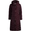 imageMadden Girl Womens Maxi Puffer Jacket  Long Quilted Puffer Coat Sizes S3XMerlot