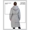 imageMadden Girl Womens Maxi Puffer Jacket  Long Quilted Puffer Coat Sizes S3XTitanium