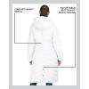 imageMadden Girl Womens Maxi Puffer Jacket  Long Quilted Puffer Coat Sizes S3XWhite