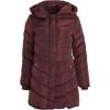 imageSteve Madden Womens Insulated Quilted Puffer Parka Winter Coat with Hood SXLMerlot