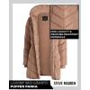 imageSteve Madden Womens Insulated Quilted Puffer Parka Winter Coat with Hood SXLTan