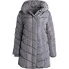 imageSteve Madden Womens Insulated Quilted Puffer Parka Winter Coat with Hood SXLTitanium