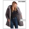 imageSteve Madden Womens Insulated Quilted Puffer Parka Winter Coat with Hood SXLTitanium