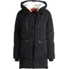 imageSteve Madden Womens Long Parka  Insulated Quilted Puffer Winter Coat for Women with Faux Sherpa Hood Sizes SXLBlack Two