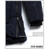 imageSteve Madden Womens Long Parka  Insulated Quilted Puffer Winter Coat for Women with Faux Sherpa Hood Sizes SXLIndigo Heather