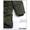 imageSteve Madden Womens Long Parka  Insulated Quilted Puffer Winter Coat for Women with Faux Sherpa Hood Sizes SXLOlive