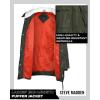 imageSteve Madden Womens Long Parka  Insulated Quilted Puffer Winter Coat for Women with Faux Sherpa Hood Sizes SXLOlive