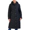 imageMadden Girl Womens Maxi Puffer Jacket  Long Quilted Puffer Coat Sizes S3XBlack