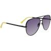 imageSteve Madden Womens Dante SunglassesShiny BlackSmoke Gradient