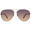 imageSteve Madden Womens Dante SunglassesShiny GoldBrown