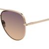 imageSteve Madden Womens Dante SunglassesShiny GoldBrown