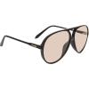 imageSteve Madden Womens Decker SunglassesBlackSolid Orange