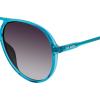 imageSteve Madden Womens Decker SunglassesCrystal BlueSmoke Gradient