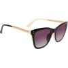 imageSteve Madden Womens Female Sunglasses Style Kent Cat EyeOff WhiteBlackGoldSmoke Gradient
