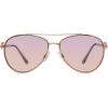 imageSteve Madden Womens Harlee SunglassesShiny RosegoldPurple Gradient
