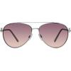 imageSteve Madden Womens Harlee SunglassesShiny SilverPink Gradient