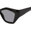 imageSteve Madden Womens Stacia SunglassesBlackSolid Smoke