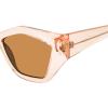 imageSteve Madden Womens Stacia SunglassesCrystal PinkSolid Light Brown