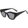 imageSteve Madden Womens Stacia SunglassesBlackSolid Smoke