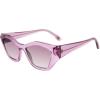 imageSteve Madden Womens Stacia SunglassesCrystal PurplePurple Gradent