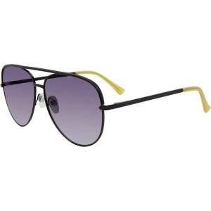 imageSteve Madden Womens Dante SunglassesShiny BlackSmoke Gradient