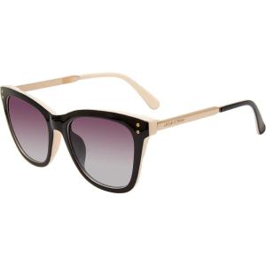 imageSteve Madden Womens Female Sunglasses Style Kent Cat EyeOff WhiteBlackGoldSmoke Gradient