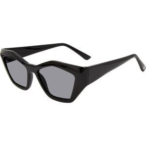 imageSteve Madden Womens Stacia SunglassesBlackSolid Smoke