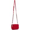imageSteve Madden Womens Daisy Quilted CrossbodyRed