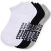 imageSTEVE MADDEN 8PK SOLID LOW CUTS WHITE GREY BLACK 8PK 911