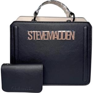 imageSteve Madden Bevelyn Convertible Crossbody BagBlackWhiteGrey