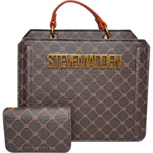 imageSteve Madden Bevelyn Convertible Crossbody BagBrownOrange