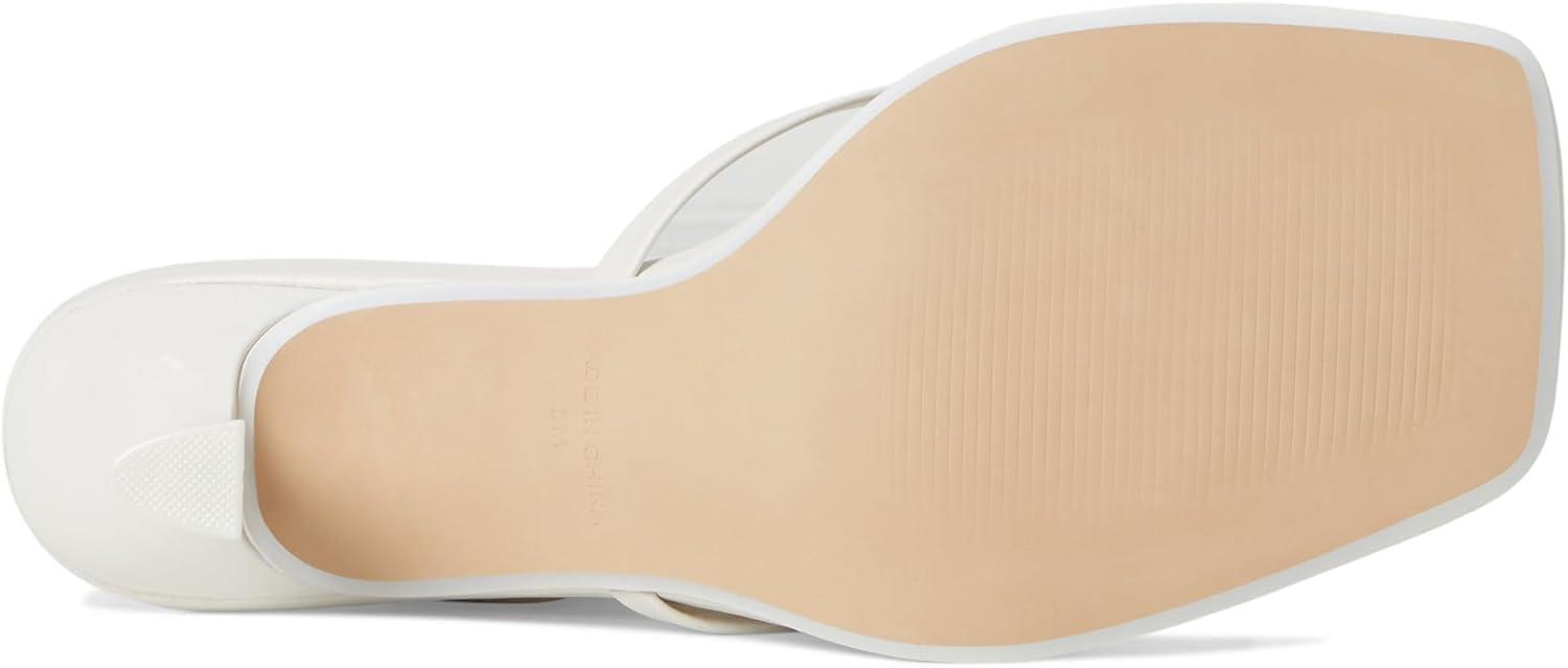 imageSteve Madden Womens Allies Heeled SandalWhite Leather