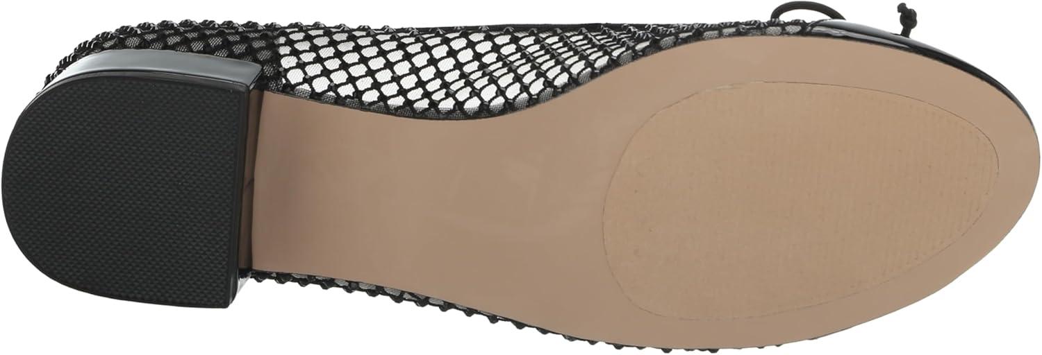 imageSteve Madden Womens Cherish Leather Slip On Loafer HeelsBlack Mesh
