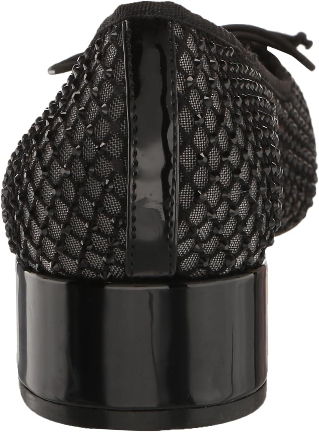 imageSteve Madden Womens Cherish Leather Slip On Loafer HeelsBlack Mesh