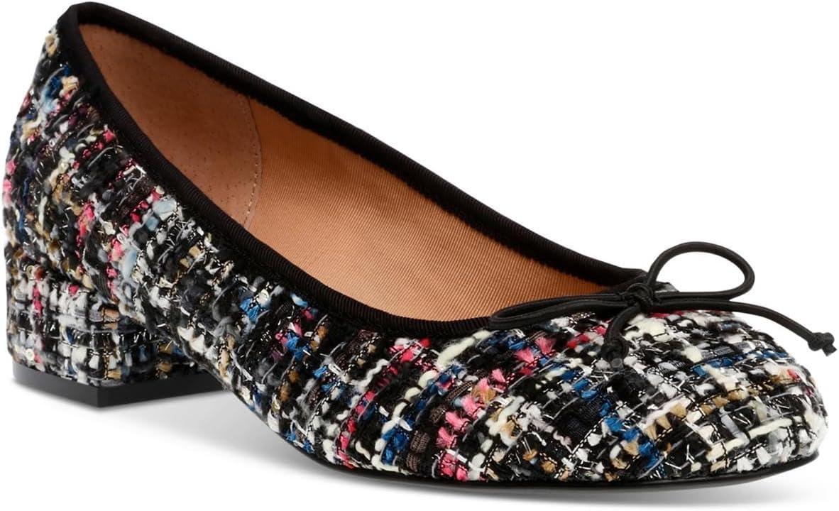 imageSteve Madden Womens Cherish Leather Slip On Loafer HeelsGrey Multi